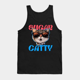 Sugar Catty - Old Cat Tank Top